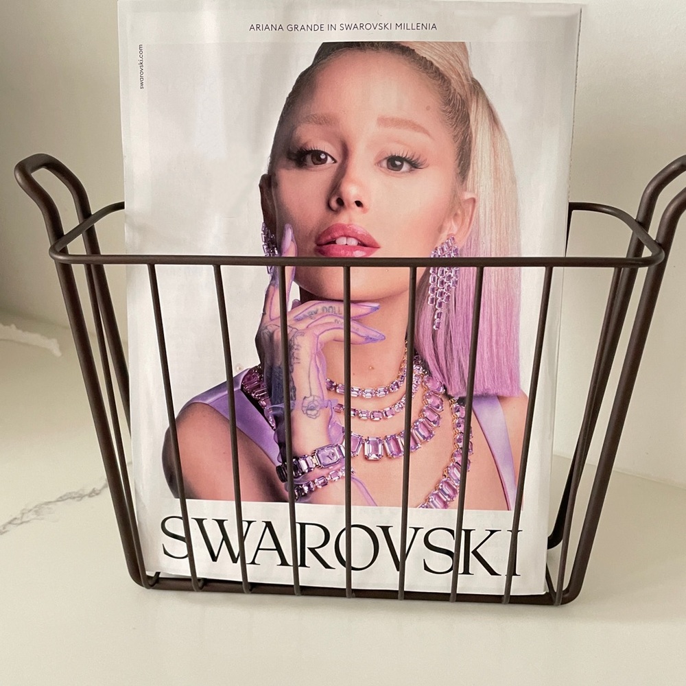 InterDesign Wallmount Magazine Rack